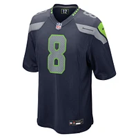 Men's Nike Coby Bryant  College Navy Seattle Seahawks Game Jersey