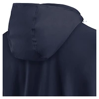Veste d'entraîneur à demi-zip Nike College Navy pour homme des Seattle Seahawks
