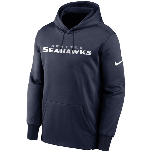 Seattle Seahawks Nike Wordmark Therma Performance Pullover