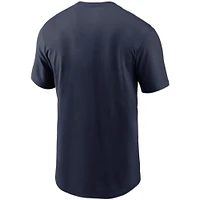 Men's Nike College Navy Seattle Seahawks Hometown Collection Emerald City T-Shirt