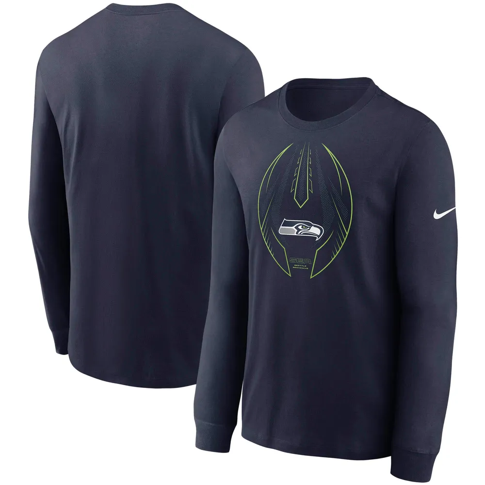 Nike College Navy Seattle Seahawks Icon Legend Performance T-Shirt