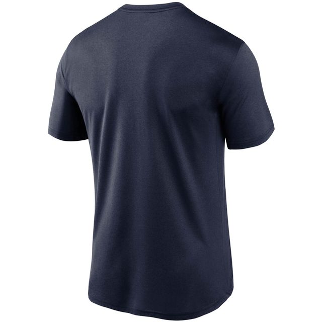 T-shirt Nike College Navy Seattle Seahawks Logo Essential Legend Performance pour homme