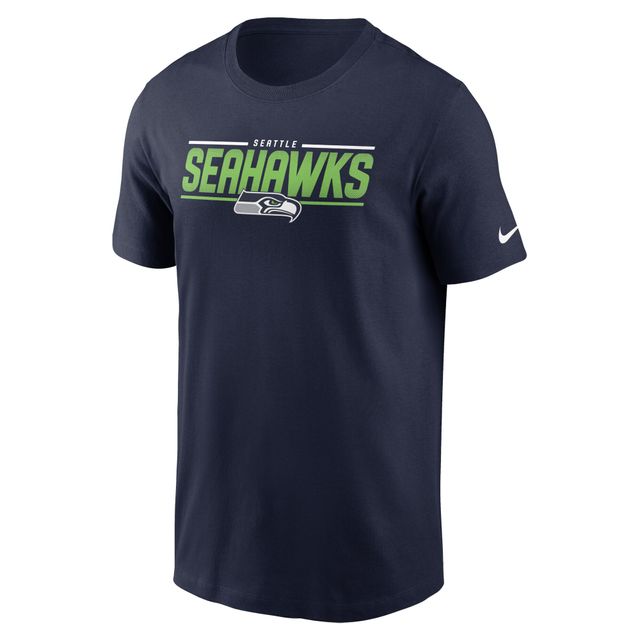 T-shirt pour homme Nike College Navy Seattle Seahawks Muscle