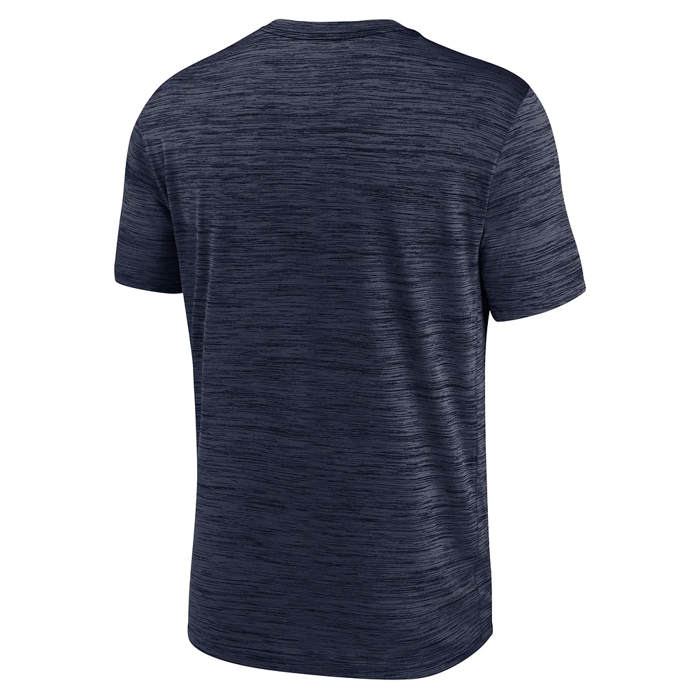 Men's Nike College Navy Seattle Seahawks Velocity Performance T-Shirt