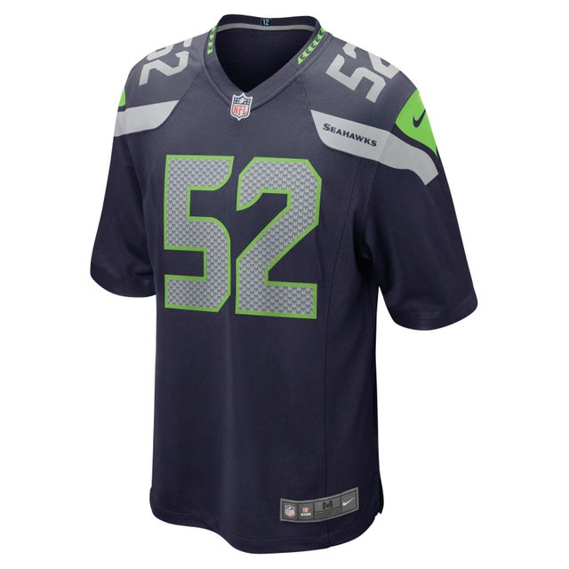 Maillot de match Nike Darrell Taylor College Navy pour hommes des Seahawks Seattle