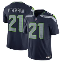 Nike Devon Witherspoon pour homme Marine Seattle Seahawks Vapor F.U.S.E. Maillot limité