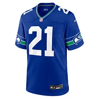 Nike Devon Witherspoon Royal Seattle Seahawks Throwback Player Game Jersey pour homme