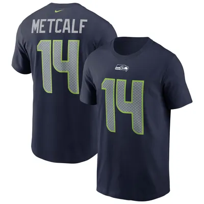 DK Metcalf Seattle Seahawks Nike Name & Number T-Shirt