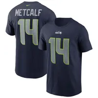 Jamal Adams Seattle Seahawks Fanatics Branded Women's Plus Size Player Name  & Number V-Neck T-Shirt - College Navy