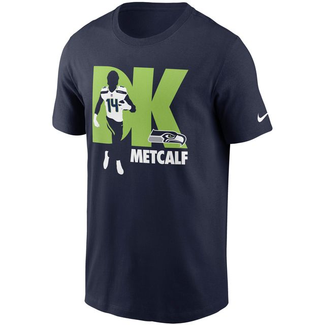 T-shirt graphique Nike DK Metcalf College Navy Seattle Seahawks pour hommes