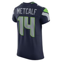 Men's Nike DK Metcalf College Navy Seattle Seahawks Vapor Elite Player Jersey