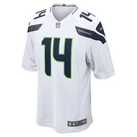Men's Nike DK Metcalf White Seattle Seahawks Game Jersey