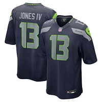 Maillot de match Nike Ernest Jones IV College Navy pour homme des Seattle Seahawks