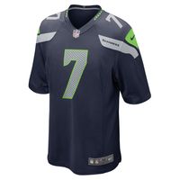 Men's Nike Geno Smith College Navy Seattle Seahawks Game Jersey