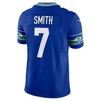 Nike Geno Smith Royal Seattle Seahawks Alternate Vapor F.U.S.E. Maillot limité