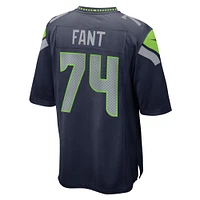 Maillot de match Nike George Fant College Navy pour homme des Seattle Seahawks