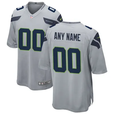 Men's Nike Russell Wilson Neon Green Seattle Seahawks Alternate Game Jersey