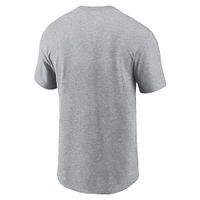 Men's Nike  Gray Seattle Seahawks Logo Essential T-Shirt