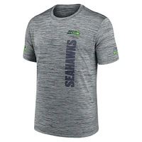 Men's Nike Gray Seattle Seahawks Sideline Velocity Performance T-Shirt