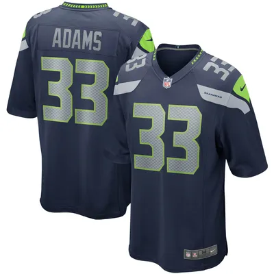 Youth Seattle Seahawks Jamal Adams College Navy Replica Player Jersey