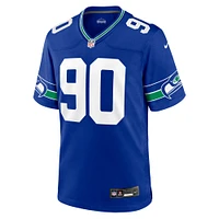Men's Nike Jarran Reed Royal Seattle Seahawks Alternate Game Jersey