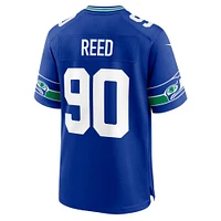 Men's Nike Jarran Reed Royal Seattle Seahawks Alternate Game Jersey