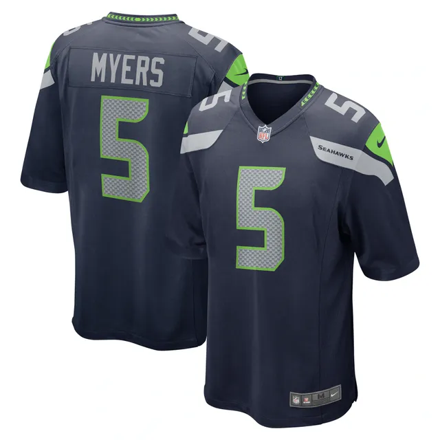 Youth Nike DK Metcalf Gray Seattle Seahawks Inverted Team Game Jersey