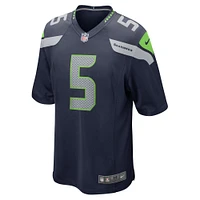 Maillot de match Nike Jason Myers College Navy Seattle Seahawks pour homme