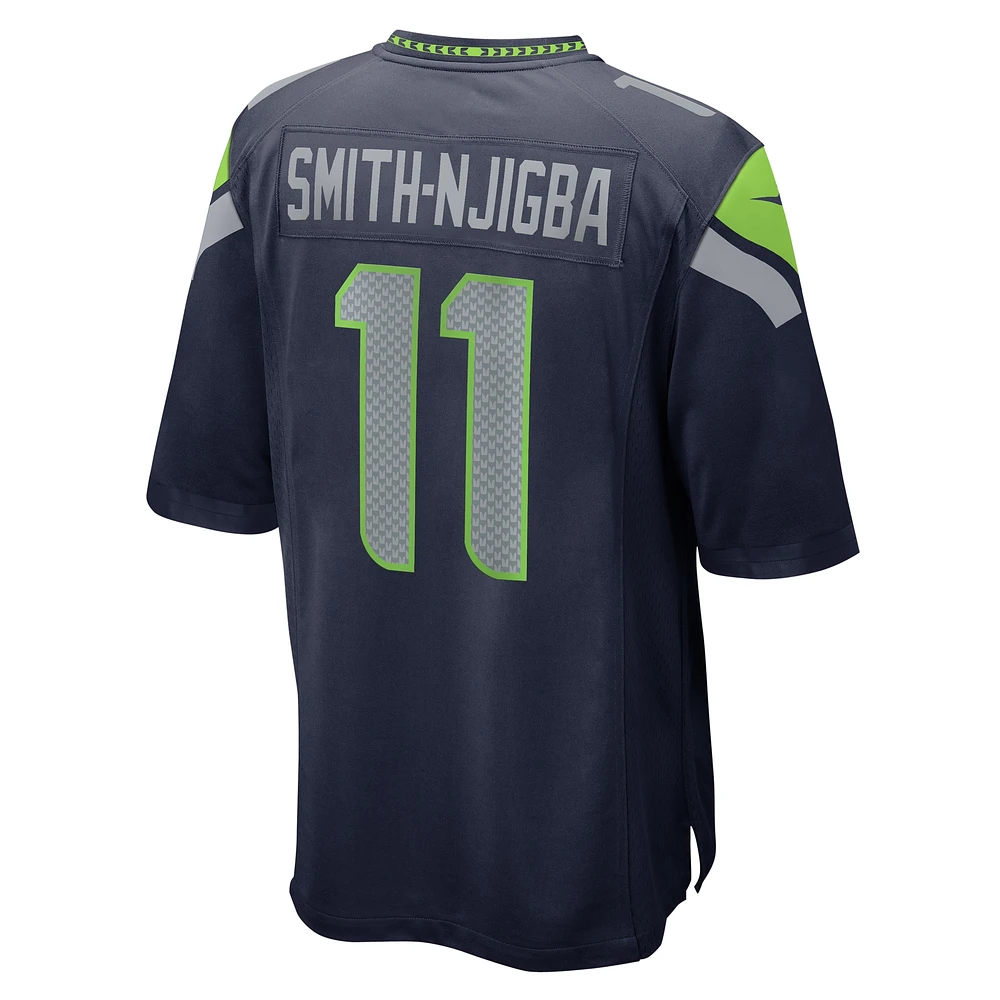 Maillot de match Nike Jaxon Smith-Njigba College Navy des Seattle Seahawks pour homme