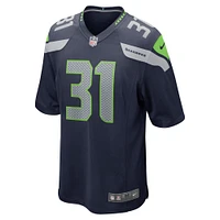 Nike Kam Chancellor College Navy Seattle Seahawks Retired Player Game Maillot pour homme