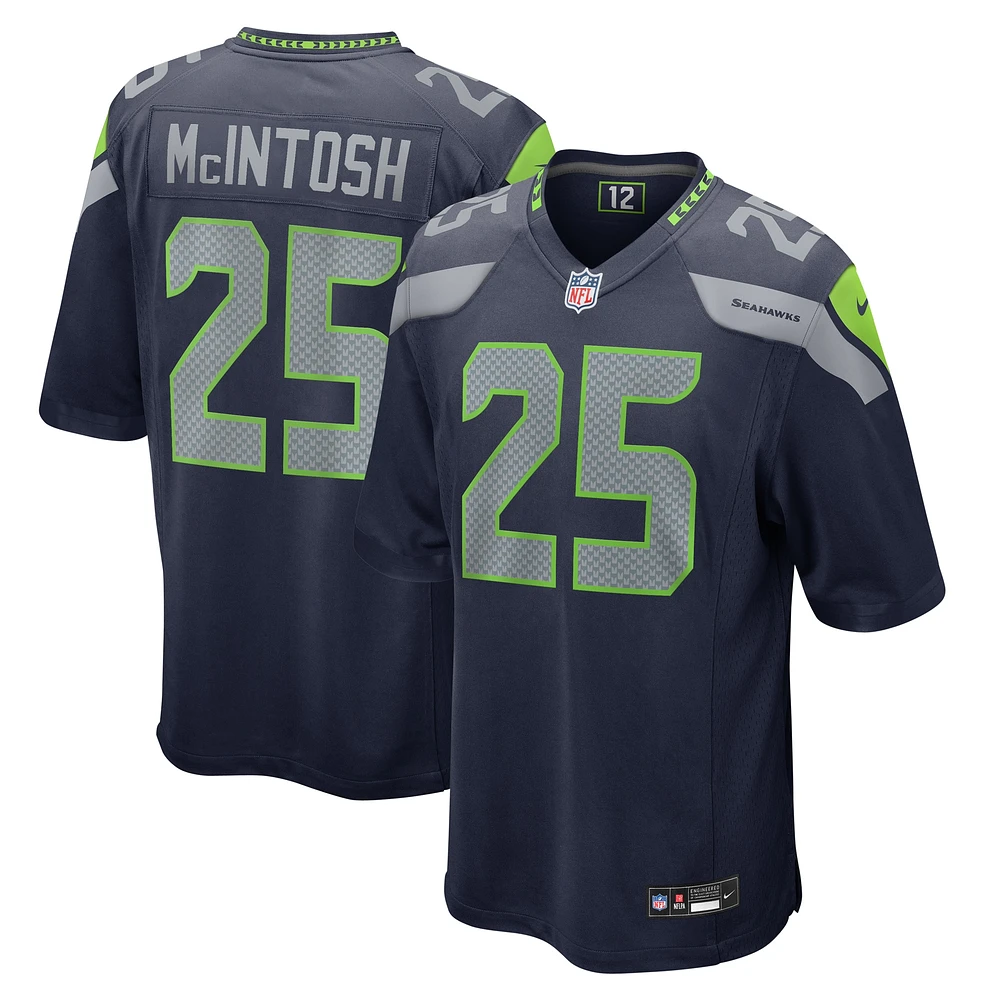 Maillot de match Nike Kenny McIntosh College Navy pour homme des Seattle Seahawks