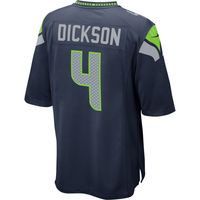 Men's Nike Michael Dickson College Navy Seattle Seahawks Game Jersey