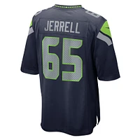 Men's Nike Michael Jerrell  College Navy Seattle Seahawks Game Jersey