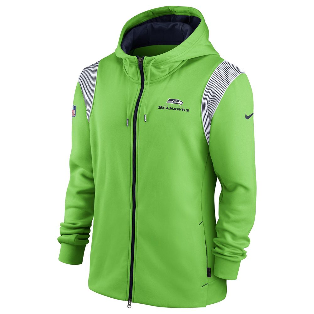 Seattle Seahawks Sideline Club Men’s Nike NFL Full-Zip Hoodie