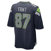 Maillot de joueur jeu Nike Noah Fant College Navy Seattle Seahawks pour hommes