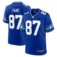 Men's Nike Noah Fant Royal Seattle Seahawks Alternate Game Jersey