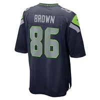 Men's Nike Pharaoh Brown  College Navy Seattle Seahawks Game Jersey