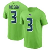 Russell Wilson Seattle Seahawks T Shirt Men 2XL Adult Blue NFL Football  Nike 3