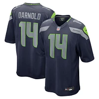 Men's Nike Sam Darnold College Navy Seattle Seahawks Game Player Jersey