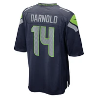 Men's Nike Sam Darnold College Navy Seattle Seahawks Game Player Jersey
