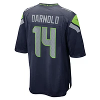 Men's Nike Sam Darnold  College Navy Seattle Seahawks Team Game Jersey