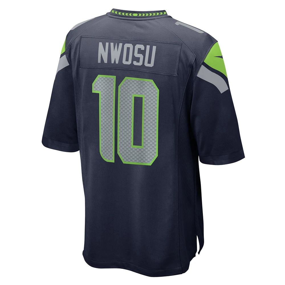 Men's Nike Uchenna Nwosu  College Navy Seattle Seahawks Game Jersey