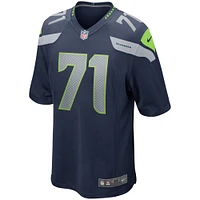 Maillot de joueur retraité Nike Walter Jones College Navy des Seattle Seahawks pour hommes