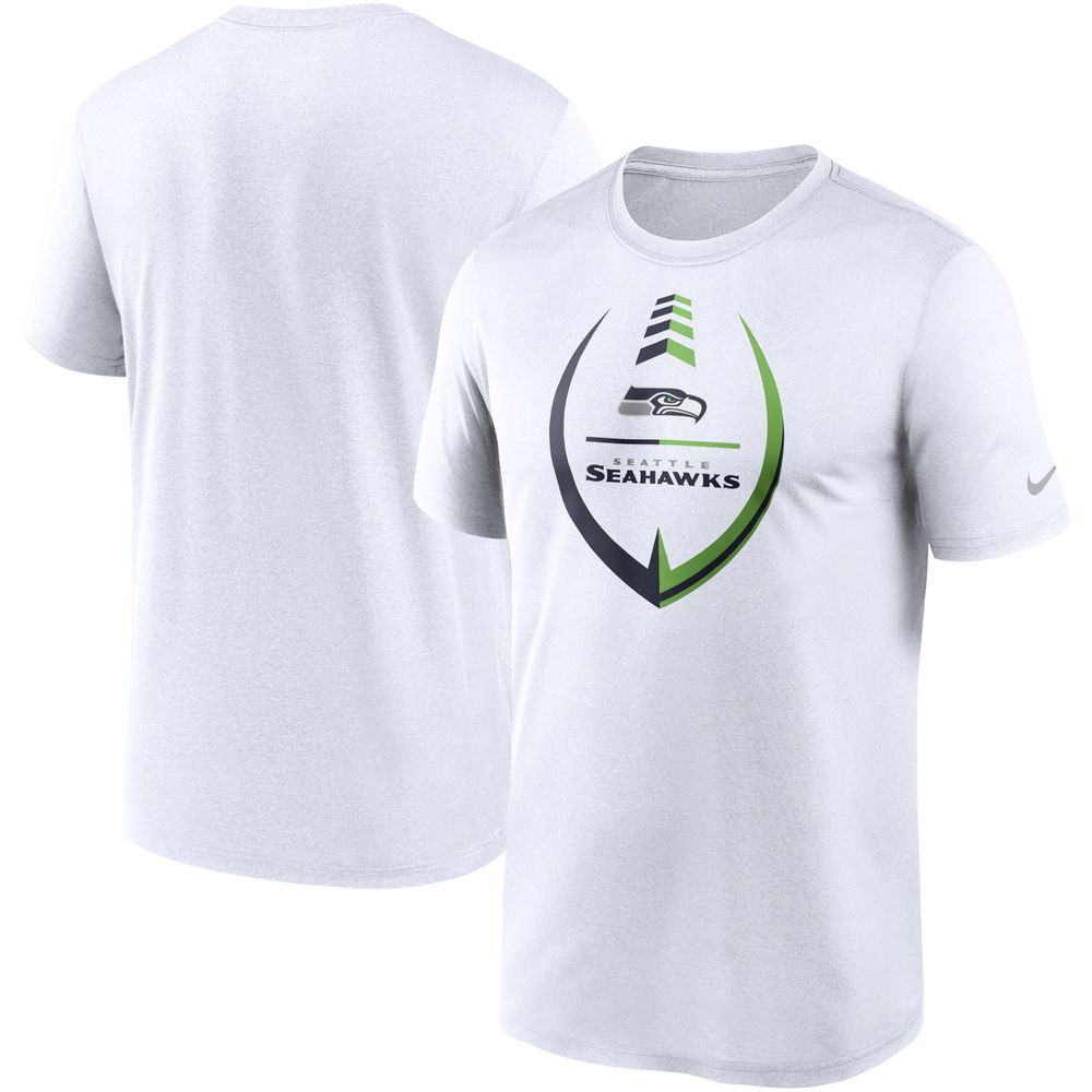 Men's Nike White Seattle Seahawks Icon Legend Performance T-Shirt