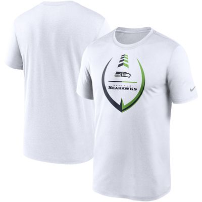 Men's Nike White Seattle Seahawks Icon Legend Performance T-Shirt