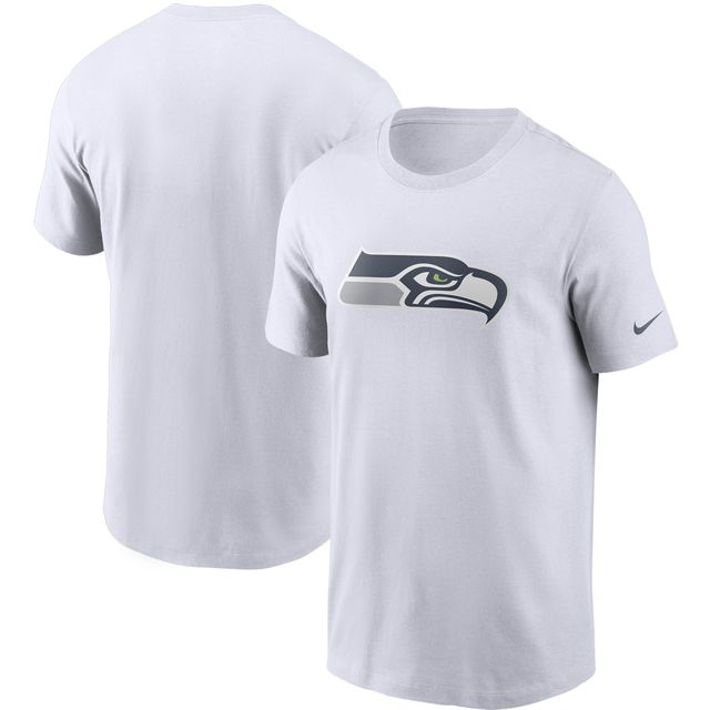 T-shirt à logo principal des Seahawks de Seattle Nike pour homme, blanc