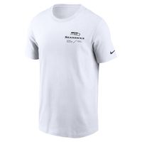 Nike Men's Dri-Fit Infograph Lockup (NFL Seattle Seahawks) Long-Sleeve T-Shirt in Grey, Size: 2XL | NS2704R78-7HU