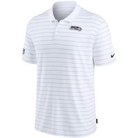 Men's Nike White Seattle Seahawks Sideline Victory Coaches Performance Polo