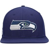 Men's Pro Standard College Navy Seattle Seahawks Logo II Snapback Hat