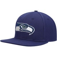 Men's Pro Standard College Navy Seattle Seahawks Logo II Snapback Hat